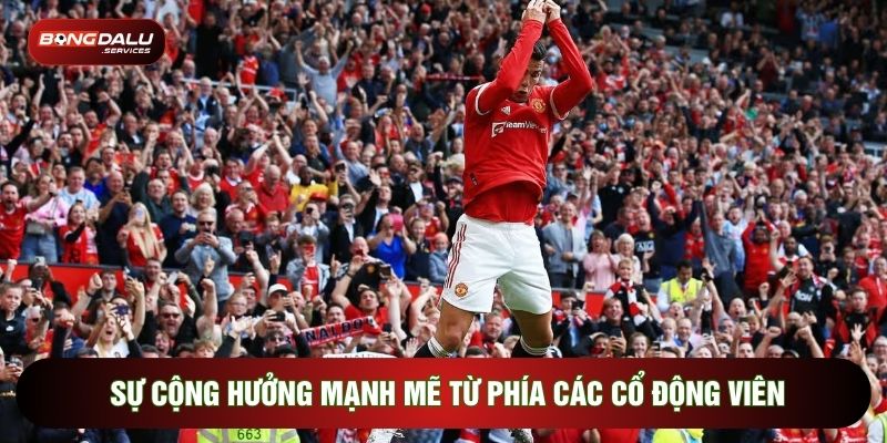 Sự cộng hưởng mạnh mẽ từ phía các cổ động viên